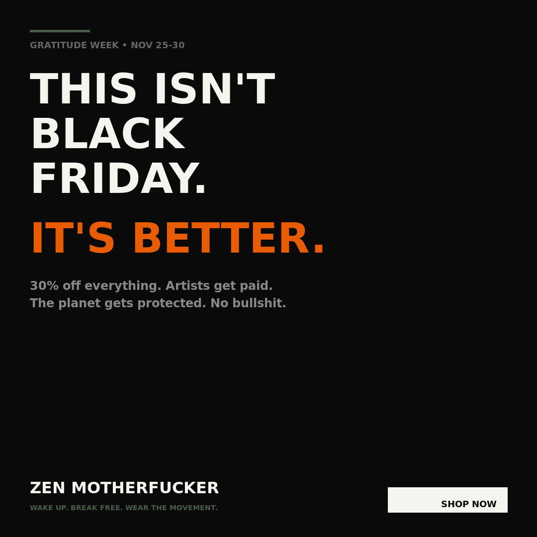 Gratitude Week Is Here Take 30% Off